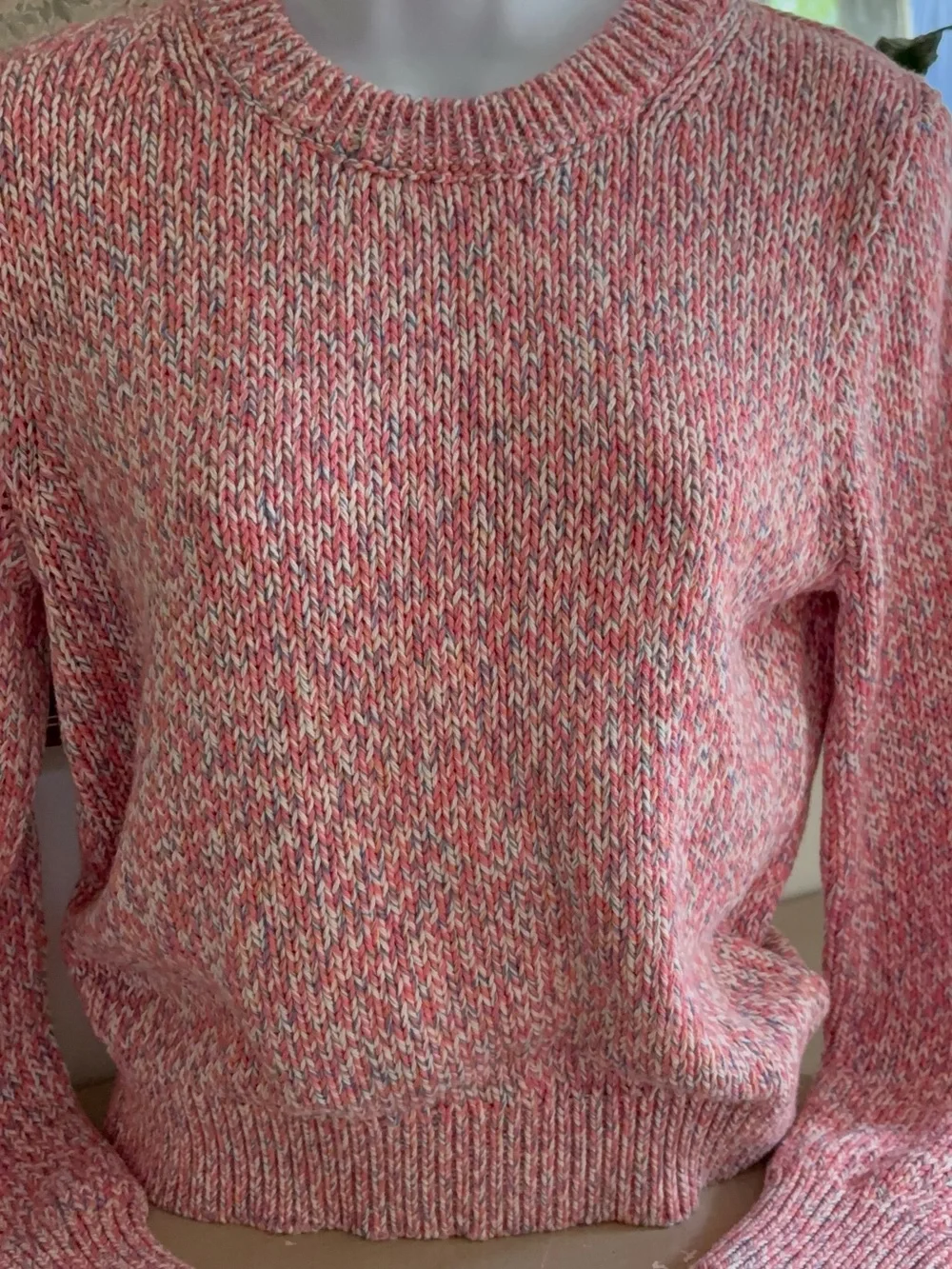J.Crew Factory marled crewneck sweater